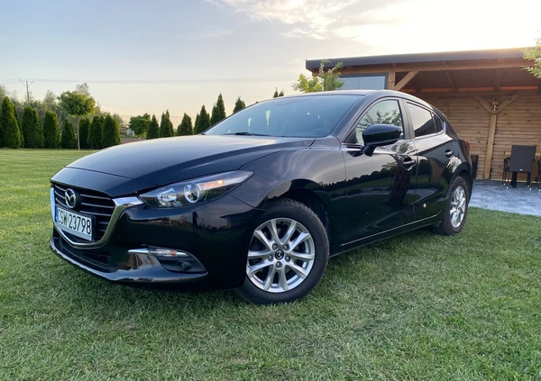 Mazda 3 cena 63900 przebieg: 93900, rok produkcji 2018 z Golczewo małe 742